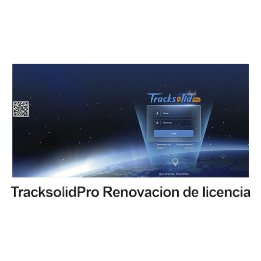 Renovación de licencia de video para plataforma Tracksolid