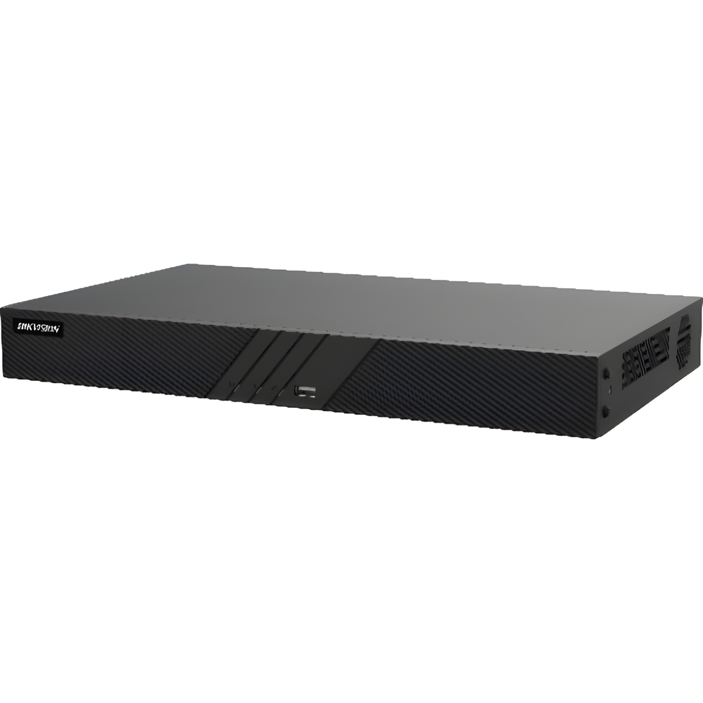 NVR 8 Megapixel (4K) (Compatible con Cámaras ACUSENSE) / 8 canales IP / 2 Bahía de Disco Duro / Salida de Vídeo en 4K