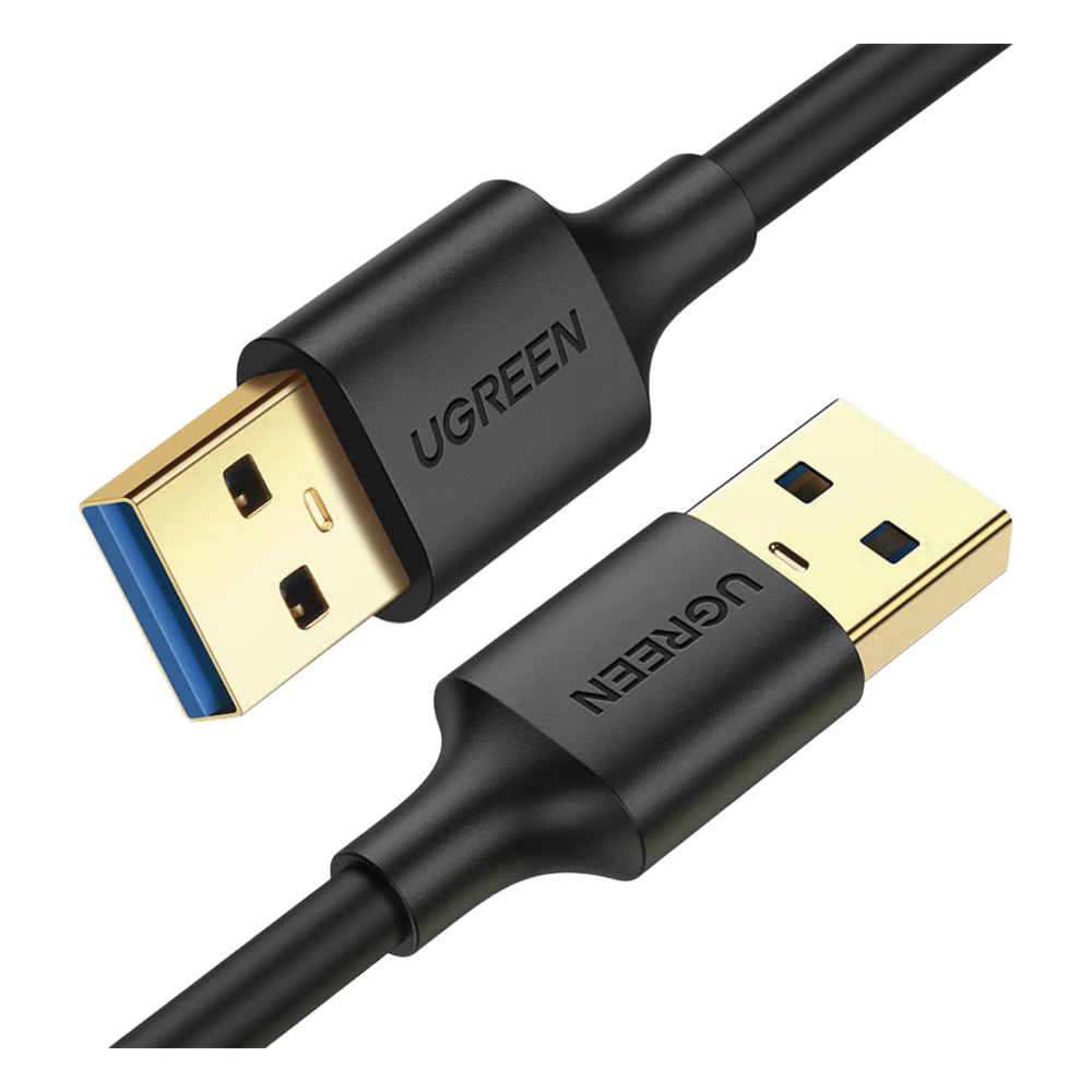 Cable USB-A 3.0 a USB-A 3.0 / 3 Metros / Macho a Macho / Conector Niquelado / Núcleo de Cobre Estañado / Blindaje Múltiple / Velocidad 5Gbps / No