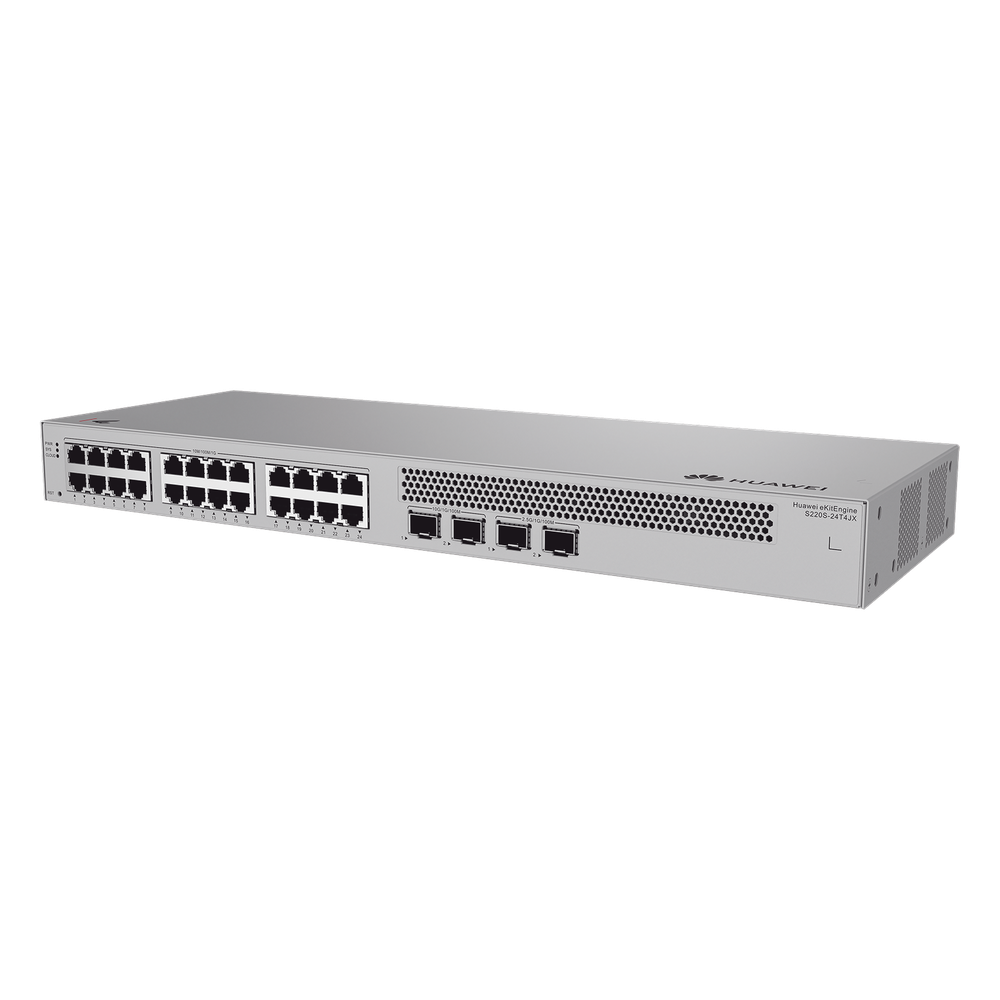 Switch de Acceso Gigabit Administrable Capa 2 / 24 puertos 10/100/1000 Mbps / 2 Puertos 2.5GE SFP + 2 Puertos 10GE SFP+ Uplink / ERPS / IMGP Snooping