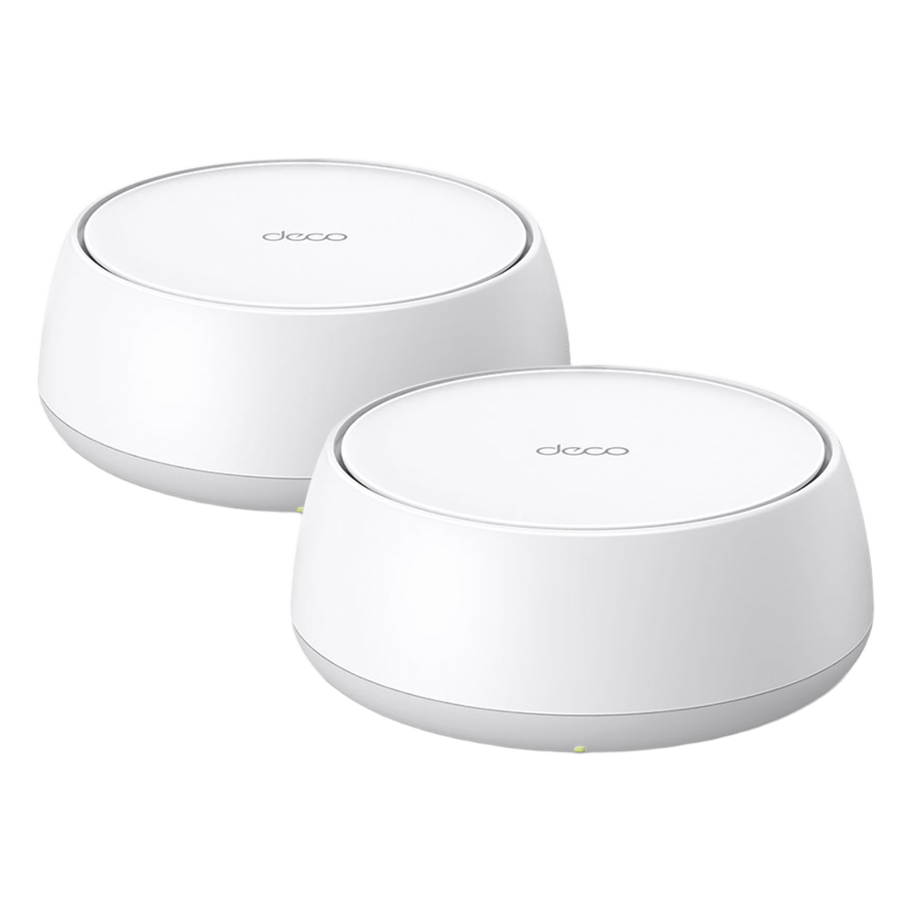KIT 2 Routers Inalámbrico MESH Interior para Hogar / Doble Banda Wi-Fi 7 BE3600 Mbps / 2 Puerto 2.5 Gigabit WAN/LAN / 4 Antenas Internas / Operación