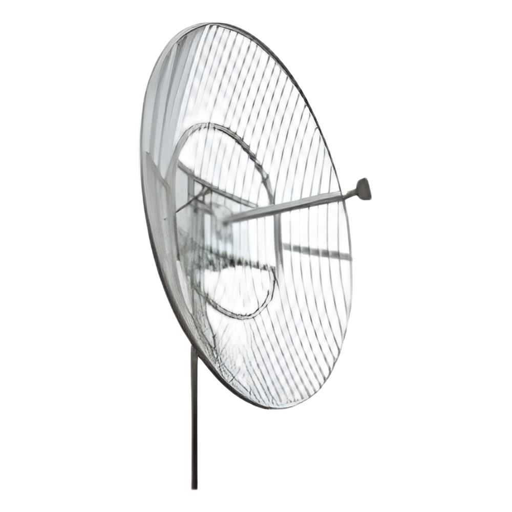 Antena Parabólica de rejilla para Celular de 1850-1990 MHz, 26 dBi. Antena Donadora que se utiliza para los amplificadores de señal celular para