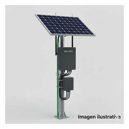 Kit Solar de 14 W con PoE Pasivo 24 Vcc para un radio de Ubiquiti airMAX o Cambium ePMP