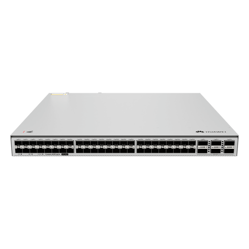 Switch Core eKitEngine / 48 Puertos (10G) SFP+ / 6 Puertos (100G) QSFP28 / Capa 3 / Switching 2,160 Gbps / Forwarding 1,607 Mpps / iStack / Gestión