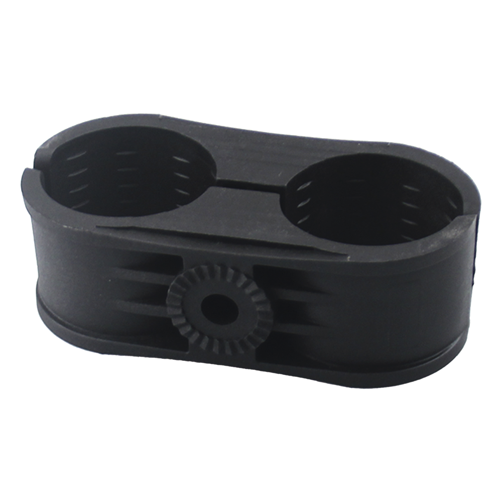 Paquete de 10 Sujetadores Plasticos Para Cable Coaxial de 2-1/4"