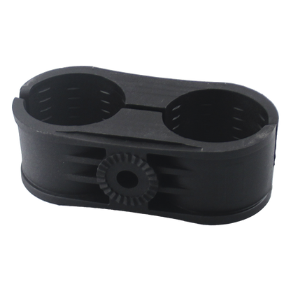 Paquete de 10 Sujetadores Plasticos Para Cable Coaxial de 2-1/4"