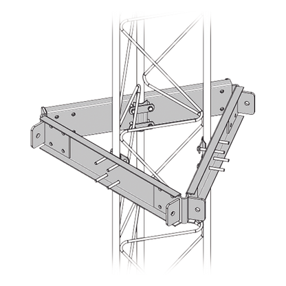 Estabilizador de Torre para Tramos STZ-45G Galvanizado por Inmersión en Caliente.