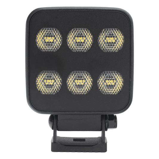 Luz de Trabajo de 6 LED, 6552 Lumenes, 12-24 VCD