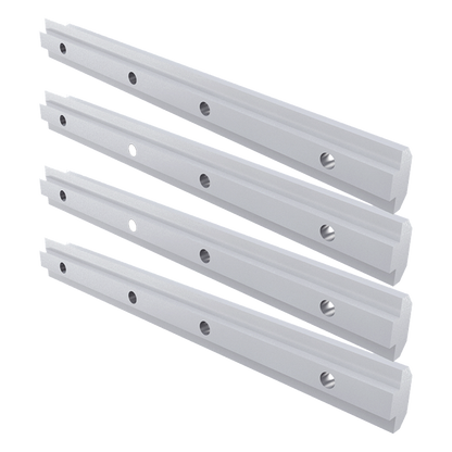 Barras de extensión de riel de aluminio