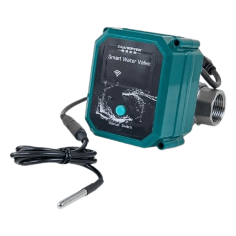 Válvula inteligente DN20 (3/4´´) conexión Wifi 2.4 para control de agua / DC 5V / IP67