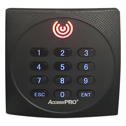 Lector de Proximidad con Teclado / 125 kHz / Wiegand 26 bits / Exterior / Contraseñas