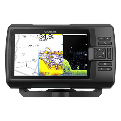 STRIKER Vivid 7cv / Pantalla WVGA a Color 7" / Incluye Transductor GT20-TM / GPS Integrado / Sonda Tradicional y ClearVü / Frecuencias 50-800 kHz