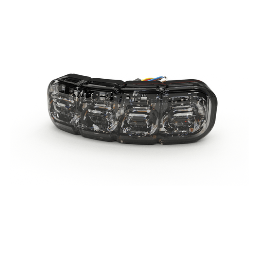 Luz Perimetral Flexible 8 LED color Rojo/Azul