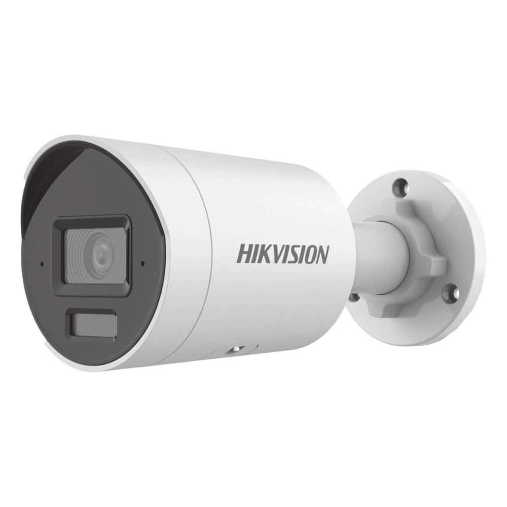 [Dual Light + 2 Micrófonos Integrados] Bala IP 4 Megapixel / Lente 2.8 mm / 40 mts Luz Blanca + 40 mts IR / ACUSENSE / Exterior IP67 / WDR 120 dB