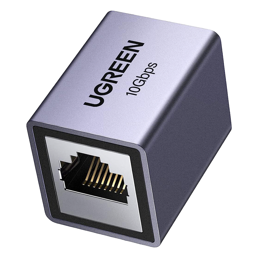 Acoplador STP (Extensor de Cable Ethernet RJ45) | 10Gbps | Blindado | Compatibilidad con Cat8 Cat7 Cat6 Cat5e | Hasta 100 Metros (328.08 Pies) |