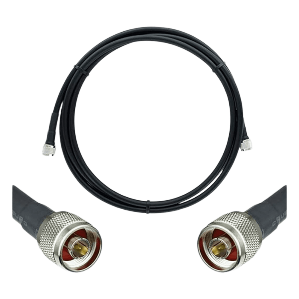 Jumper Coaxial con Cable Wilson-400 / Conector N Macho en los Extremos / 6.1 Metros (20.01 Pies) de Longitud
