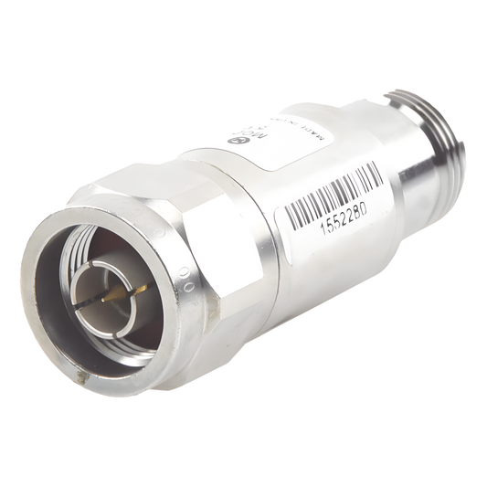 Atenuador en Línea de 20 dB, 5 W. Máximo, CD-4 GHz, Conectores N Macho-Hembra.