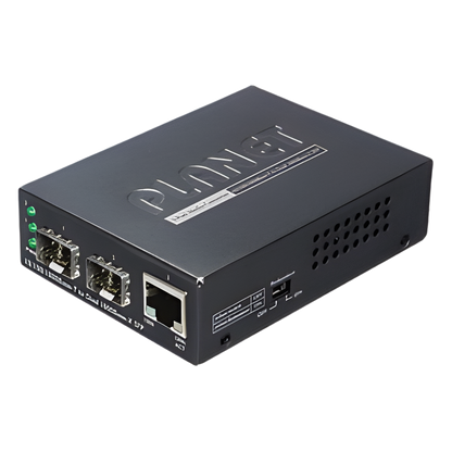 Convertidor de Medios con Doble Puerto SFP 1000BASE-FX/SX/LX y Puerto Ethernet 1000Base-T