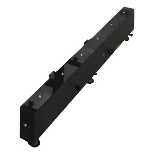 Base frontal (bumper) | 1.50 metros de largo | soporte de pantalla videowall de 50 x 50 cm