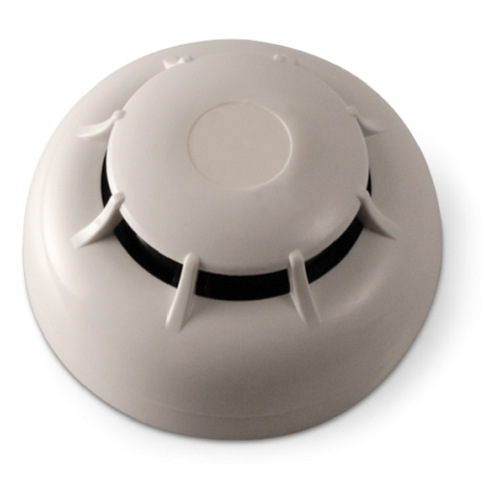 Detector de Humo Óptico Convencional / Serie IRIS / Tecnología Versa++ / 4 Sensibilidades Programables 0.08-0.15 dB/m / Compensación de Suciedad