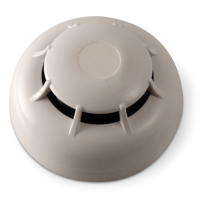 Detector de Humo Óptico Convencional / Serie IRIS / Tecnología Versa++ / 4 Sensibilidades Programables 0.08-0.15 dB/m / Compensación de Suciedad
