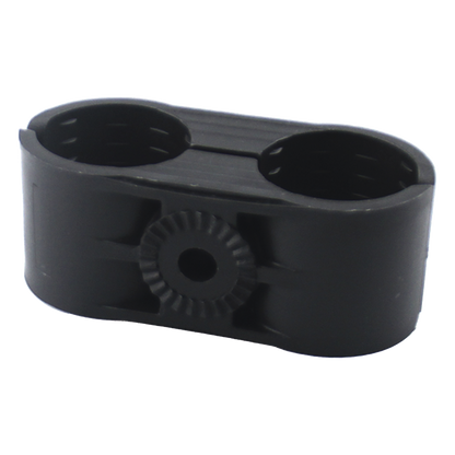 Paquete de 10 Sujetadores Plasticos Para Cable Coaxial de 1- 1/4"