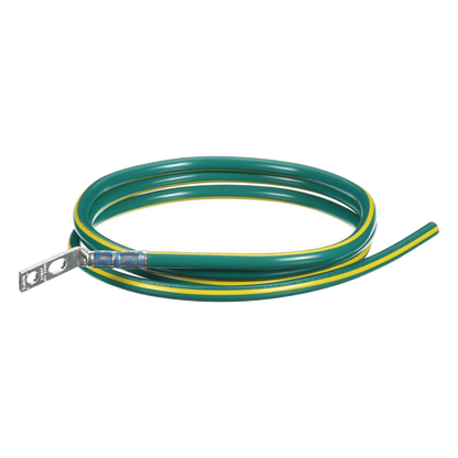 Kit de Jumper para Conexión de Gabinete o Rack de Telecomunicaciones a Barra de Tierra Física, 6 AWG, 1.52 m de Largo