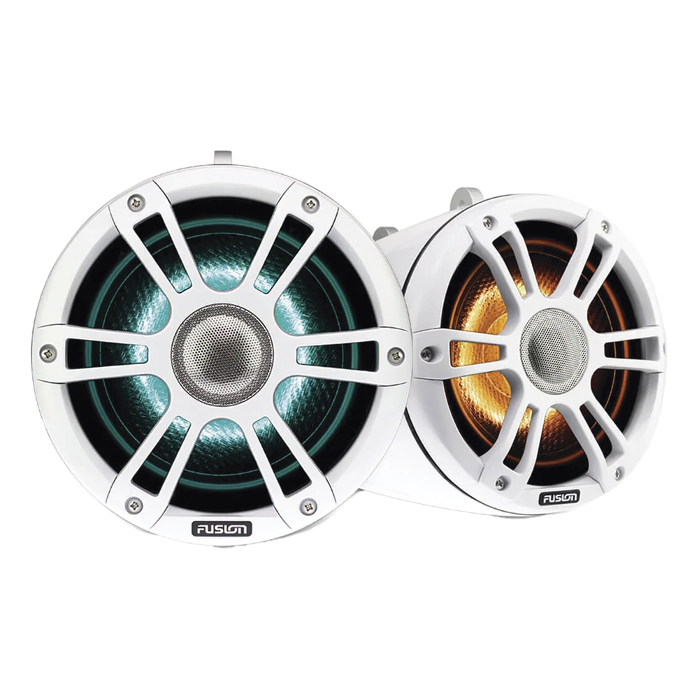 Altavoces marinos de torre serie Signature 3 con iluminación led de 7.7" Fusion