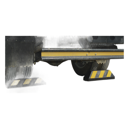Tope Vehicular 55cm / Para Camion / Estacionamiento / Color Negro-Amarillo.