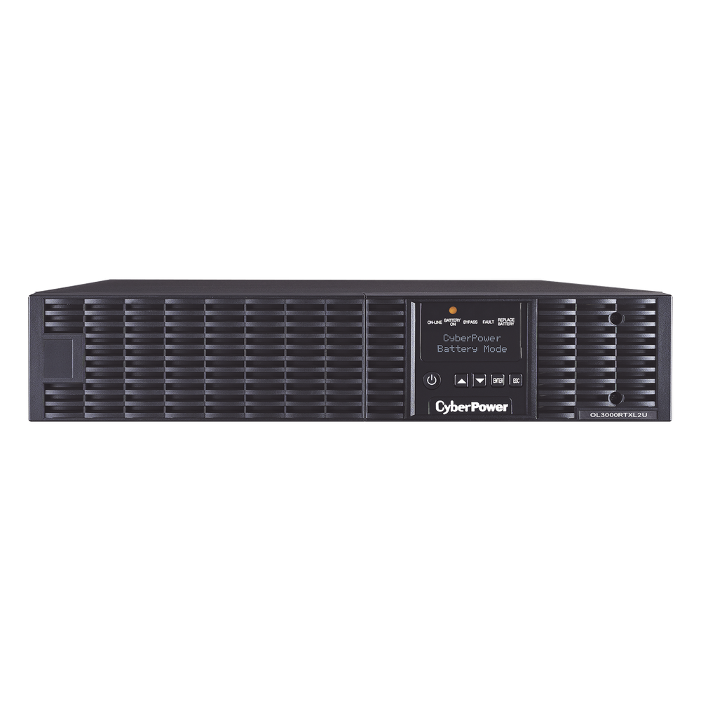 UPS de 3000 VA/2700 W, Online Doble Conversión, Entrada 120 Vca NEMA L5-30P, Onda Senoidal Pura, Torre o Rack de 2 UR, Con 6 Tomas NEMA 5-20R y 1