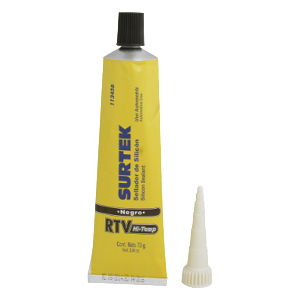 Silicón para Altas Temperaturas /Color Negro/ Tubo 70 g.