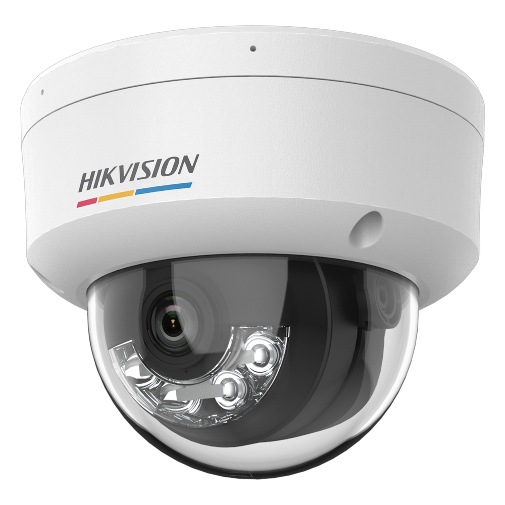 [ColorVu 3.0 + MD 3.0] Domo IP 6 Megapixel / Lente 2.8 mm / 30 mts IR + 30 mts Luz Blanca / Micrófono Integrado / Motion Detection 3.0 / Exterior