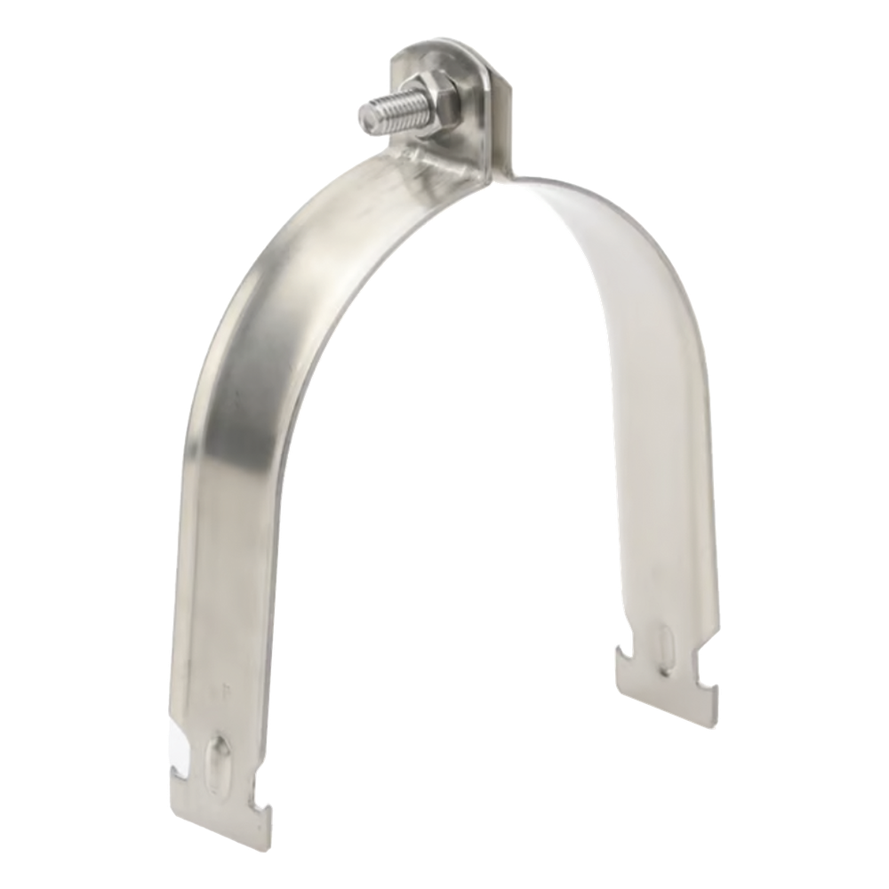 Abrazadera de Acero Inoxidable de 4" Para Unicanal Tipo Strut