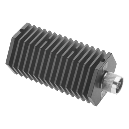 Carga Fantasma Terminal para 50 Watt con Impedancia de 50 Ohm, Conector N Macho.