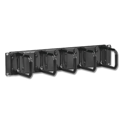 Organizador de cable, para montaje aéreo, con 5 soportes, 2UR