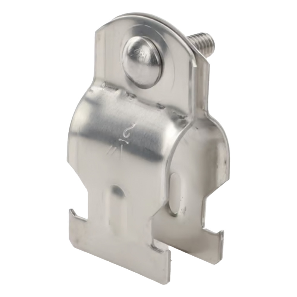 Abrazadera de Acero Inoxidable de 1/2" Para Unicanal Tipo Strut