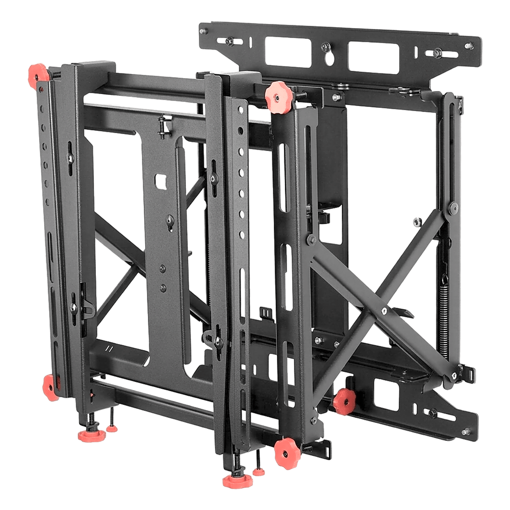 Soporte Muro para video wall LCD / Liberación Rápida / Para Pantallas 46"-60" / Ajuste Micro Sin Herramientas XYZ 1.5" / VESA 600x400 mm / Carga