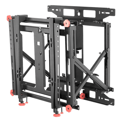Soporte Muro para video wall LCD / Liberación Rápida / Para Pantallas 46"-60" / Ajuste Micro Sin Herramientas XYZ 1.5" / VESA 600x400 mm / Carga