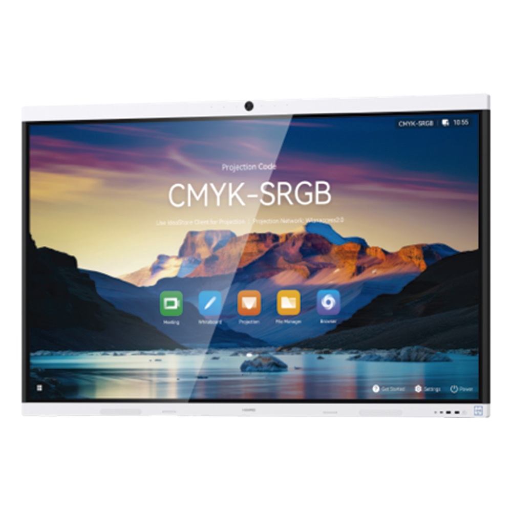 HUAWEI IdeaHub B3, Pantalla interactiva para Colaboración Inteligente, 65", 4K UHD, Harmony, Wi-Fi 6, Seguimiento de Voz, BYOM, Administración desde