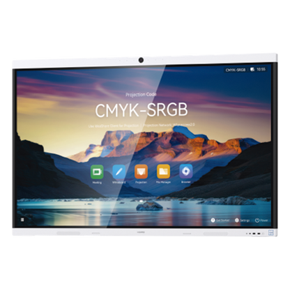 HUAWEI IdeaHub B3, Pantalla interactiva para Colaboración Inteligente, 65", 4K UHD, Harmony, Wi-Fi 6, Seguimiento de Voz, BYOM, Administración desde