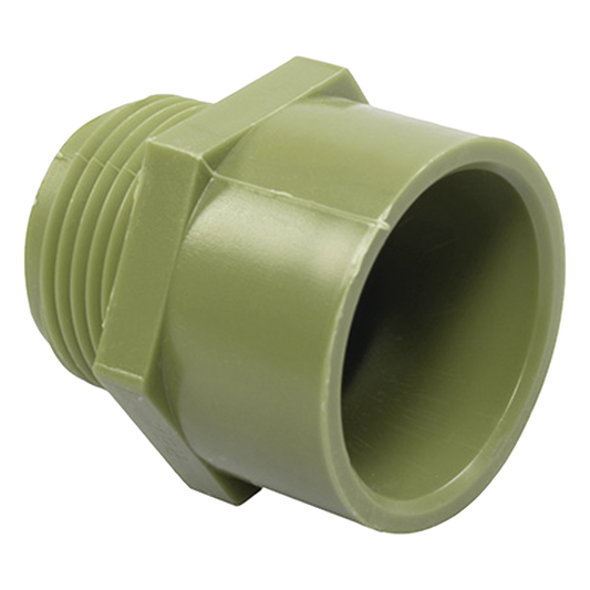 Conector para Tubería PVC Conduit Pesado de 3/4" (19 mm).