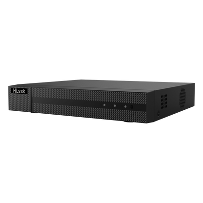DVR 8 Canales TurboHD + 8 Canales IP / 8 Megapíxel (4K) / Audio Bidireccional / Detección de movimiento 2.0 / 1 Bahía de Disco Duro / H.265+ / Salida
