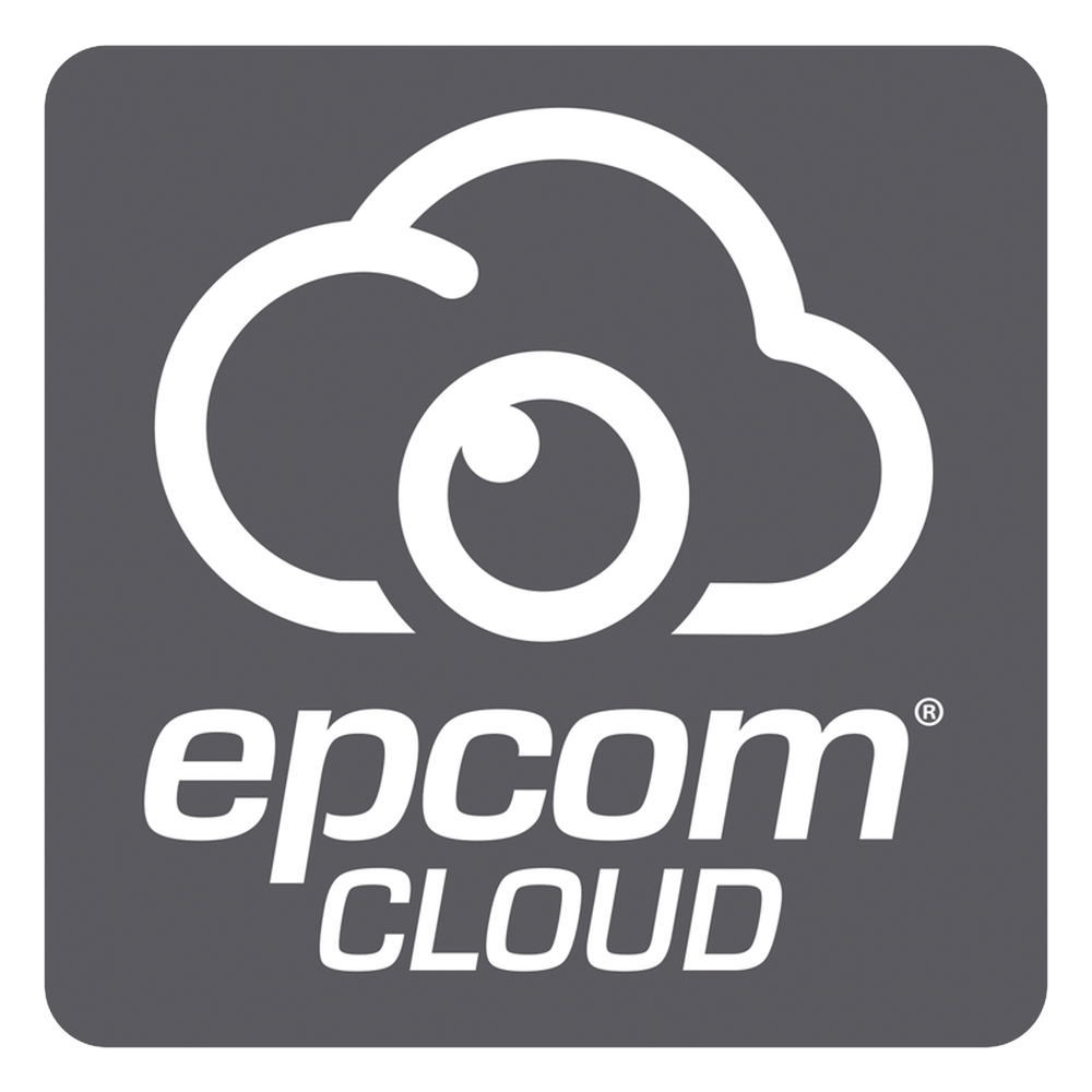 Suscripción Anual Epcom Cloud / Grabación en la nube para 1 canal de video a 8MP con 60 días de retención / Grabación por detección de movimiento