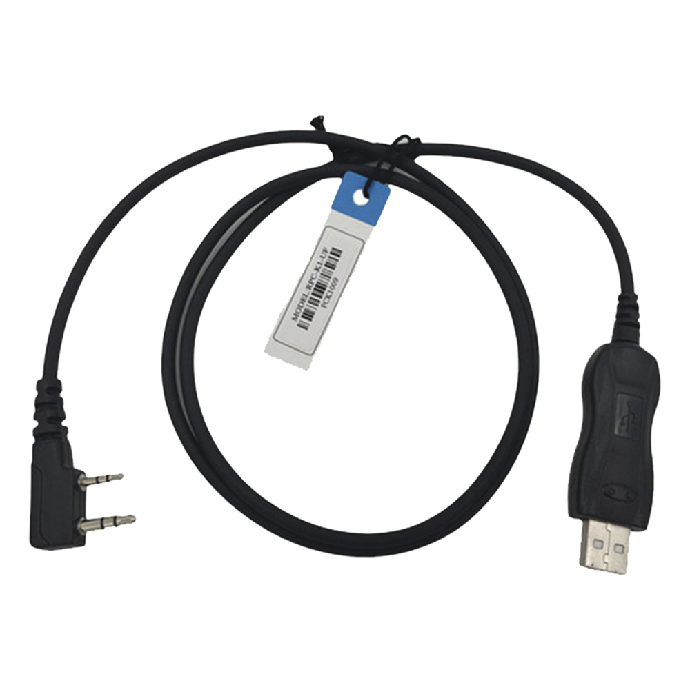 Cable de programación USB para radios portátiles de 2 pines KENWOOD y TXPRO