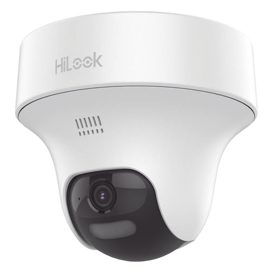 [Audio Bidireccional + Dual Light + ColorVu] Turret PT TURBOHD 2 Megapixel (1080p) / Lente 3.6 mm / 25 mts IR EXIR + 20 mts Luz Blanca / Micrófono y