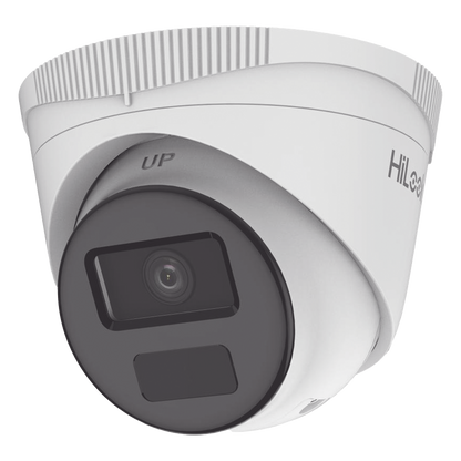 HiLook Series / Turret IP 4 Megapixel / 20 mts IR / Exterior IP67 / PoE / Lente 2.8 mm / WDR / ONVIF