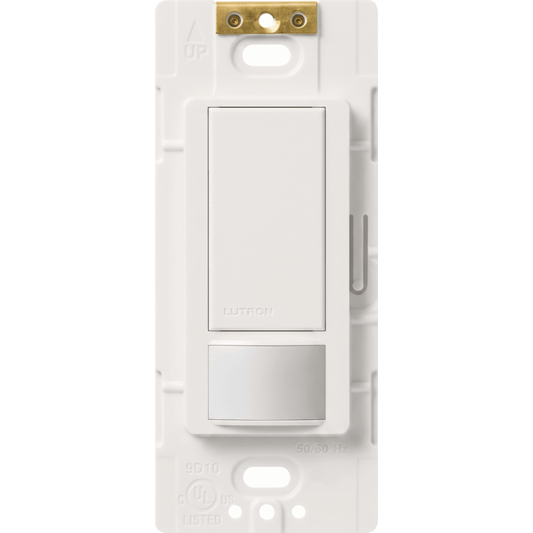 Apagador con sensor de ocupación y vacancia XCT para espacios pequeños, unipolar, 120 V, 2 A
