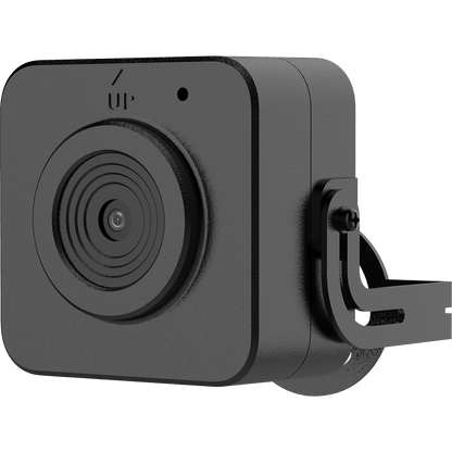 Cámara Pinhole IP 4 Megapixel / AcuSense / H.265+ / WDR 120 dB / Lente 2.8 mm o 4 mm / Micrófono Integrado / Alimentación 12 VDC