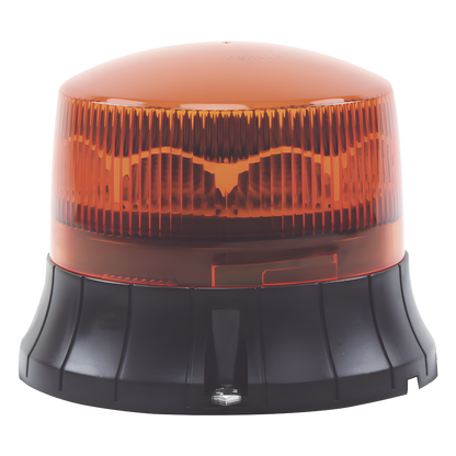 Burbuja LED giratoria de color ámbar, 9 LEDs, montaje permanente