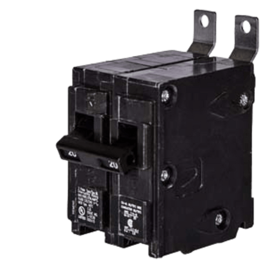 Interruptor automático atornillable tipo BL 2 polos, 40 amp.